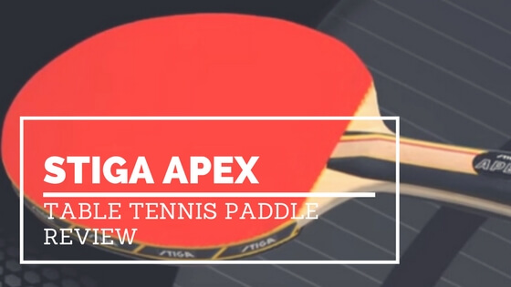 Stiga Apex Table Tennis Paddle Review
