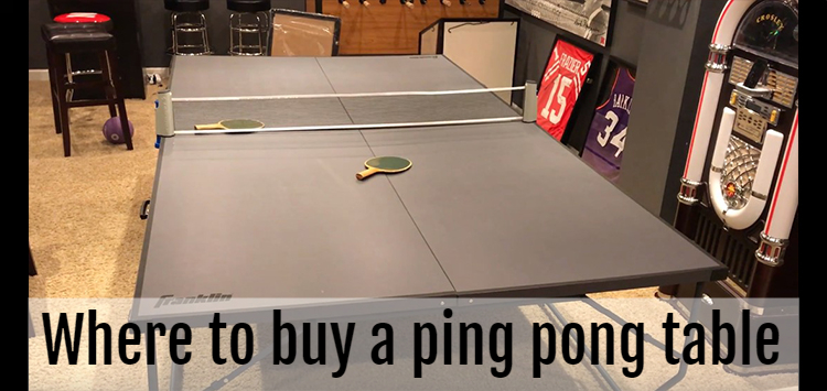 where to buy a ping pong table
